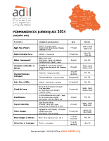 ADIL63 PERMANENCES JURIDIQUES 2025